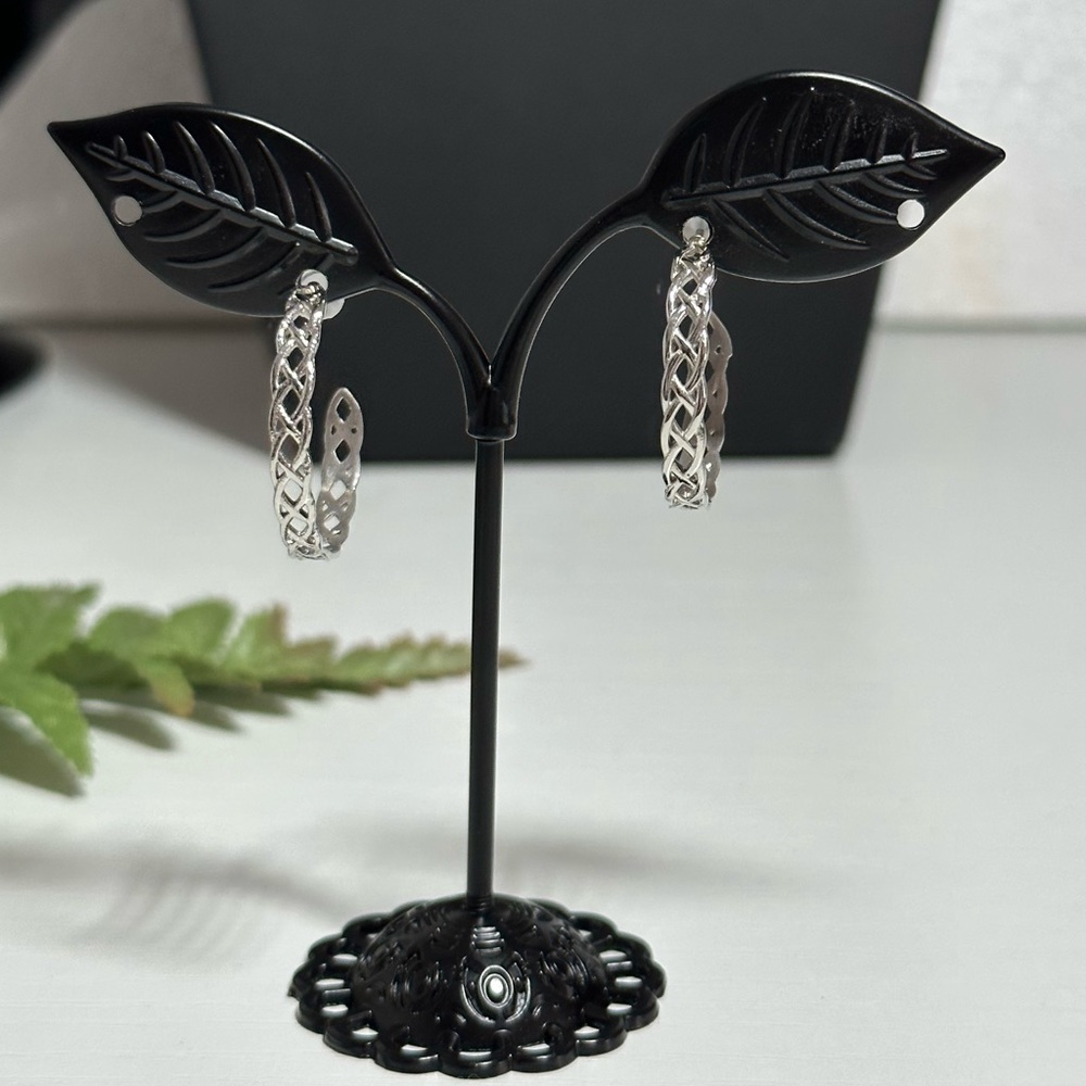 Celtic Eternity Weave Earrings